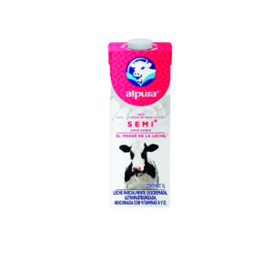 Alpura Semi-Deslactosada 1Lt C/12 Pza