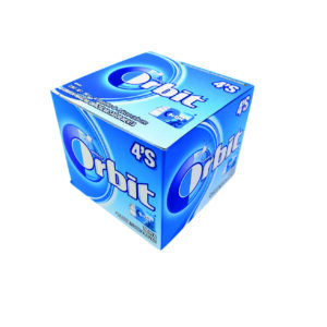Chicles Orbit 4´s Menta C/40 Pza