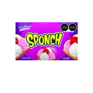 Galletas Sponch 225g C/5 Paq