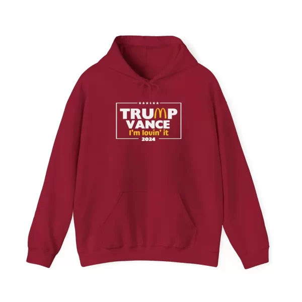 Trump Vance \"I\'m Lovin\' It\" Hoodie - Imagen 5