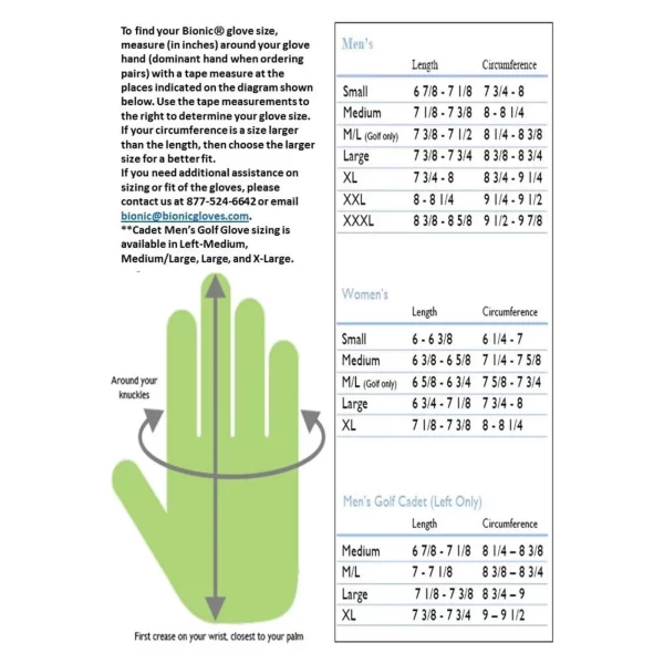 Bionic Gloves RelaxGrip 2.0 Golf Glove - Imagen 3