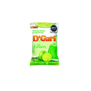 Gelatina D´Gari Limon 120g C/50