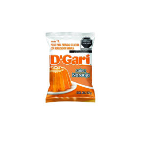 Gelatina D´Gari Naranja 120g C/50