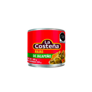 La Costeña Jalapeño En Rajas 380g C/24